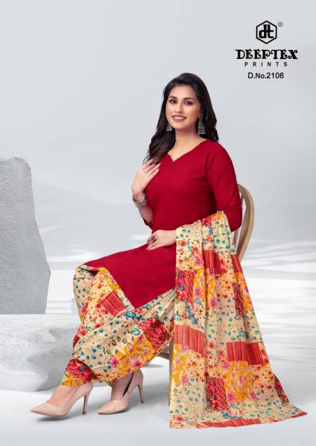 Deeptex Pichkari Vol 21 Regular Wear Wholesale Printed Cotton Dress Material
